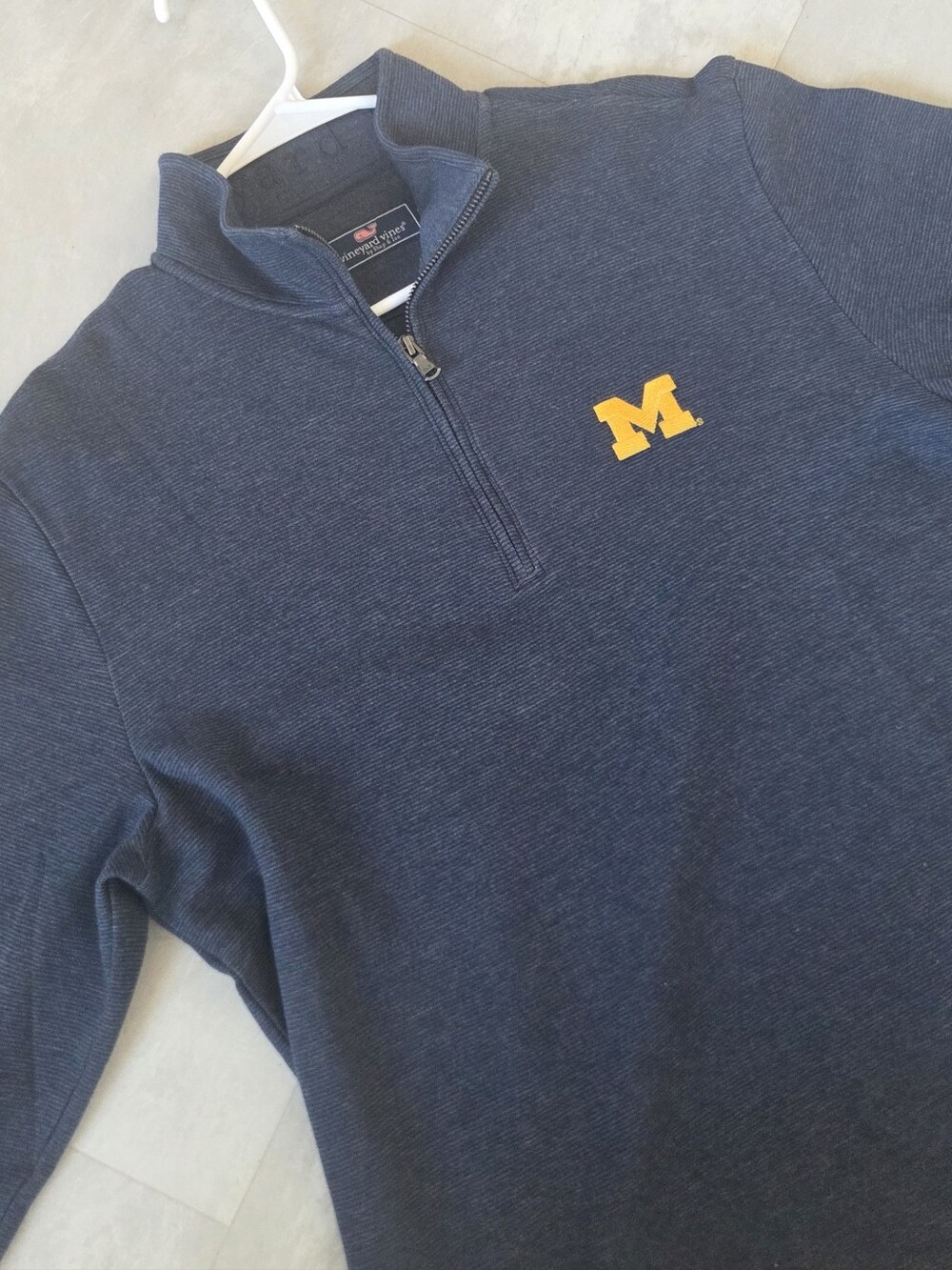 Michigan Vineyard Vines Quarterzip